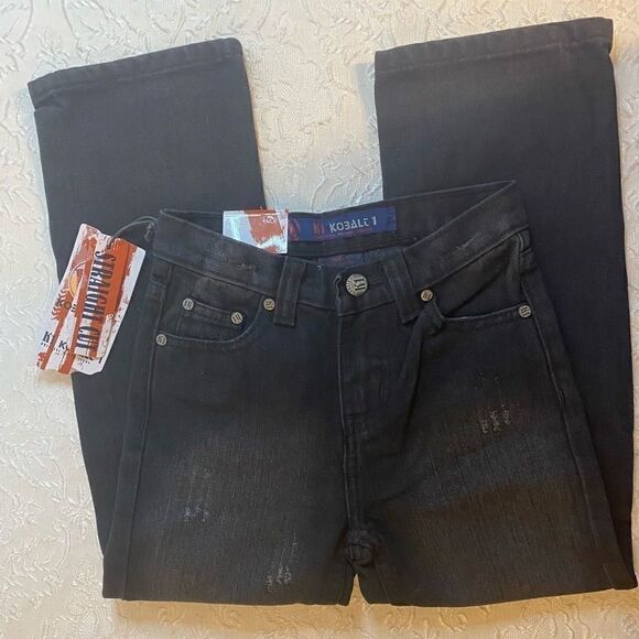 💥K1 Kobale 1 Boys Straight Cut Denim  Jeans 5 - Picture 2 of 10